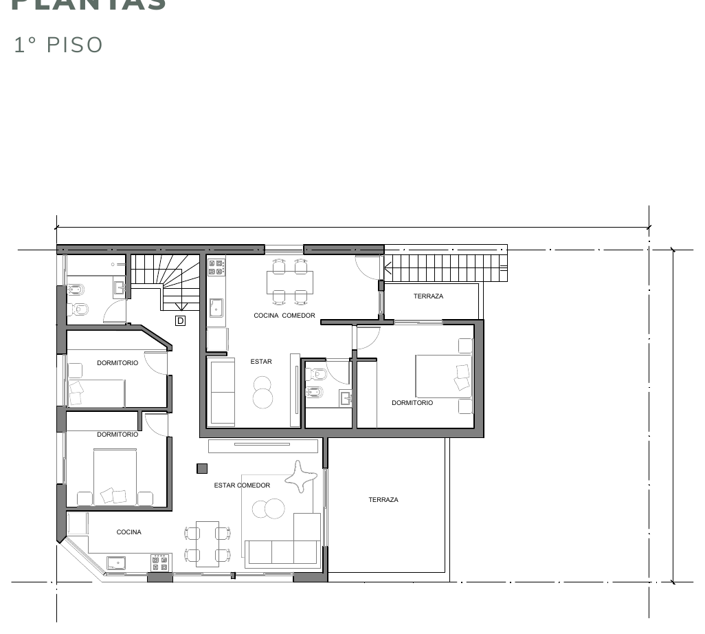 Planta 1° piso