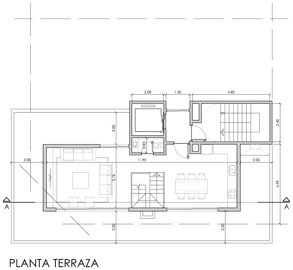 Planta terraza